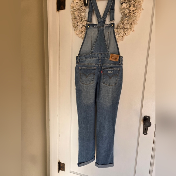 Levi's Strauss Girlfriend Overalls sz 16 Reg (Girls) - Picture 4 of 8